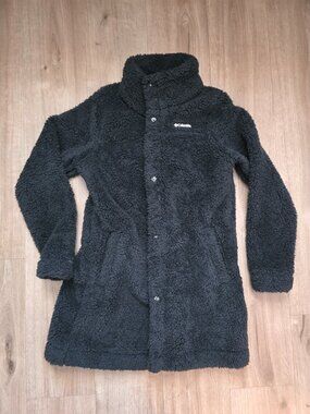 Columbia Women's Teddy Coat Black Medium